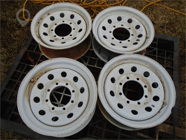 SET OF FOUR 8-LUG TRAILER RIMS Used Wheel Truck / Trailer Components auction results