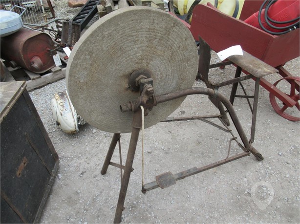 GRINDSTONE PEDAL Used Antique Tools Antiques auction results