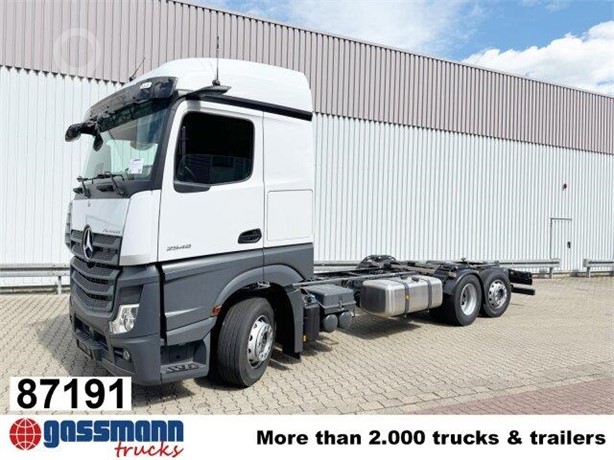 1900 MERCEDES-BENZ ACTROS 2548 New Chassis Cab Trucks for sale