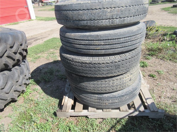 TRUCK TIRES 9.00 -20 TRUCK TIRES Used Wheel Truck / Trailer Components auction results