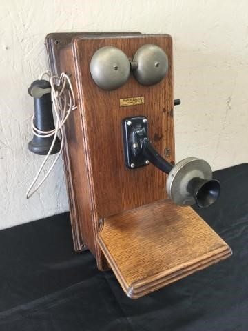 Western Electric Hand Crank Wall Phone Triple Seven Auctions