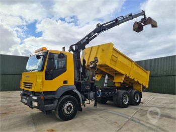 2007 IVECO TRAKKER 330 Used Tractor with Crane for sale