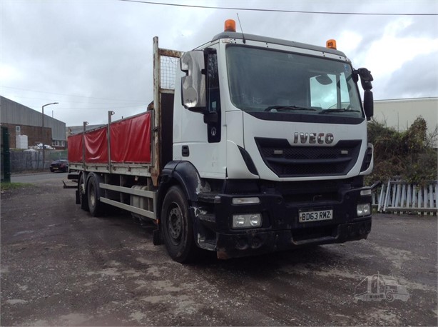 2013 IVECO STRALIS 280 Used Dropside Flatbed Trucks for sale