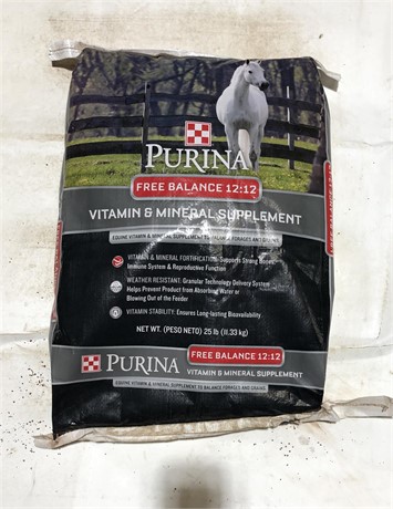 PURINA FREE BALANCE 12:12 VITAMIN & MINERAL SUPPLEMENT New Other for sale