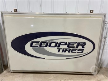 COOPER TIRES SIGN Used Signs Collectibles for sale