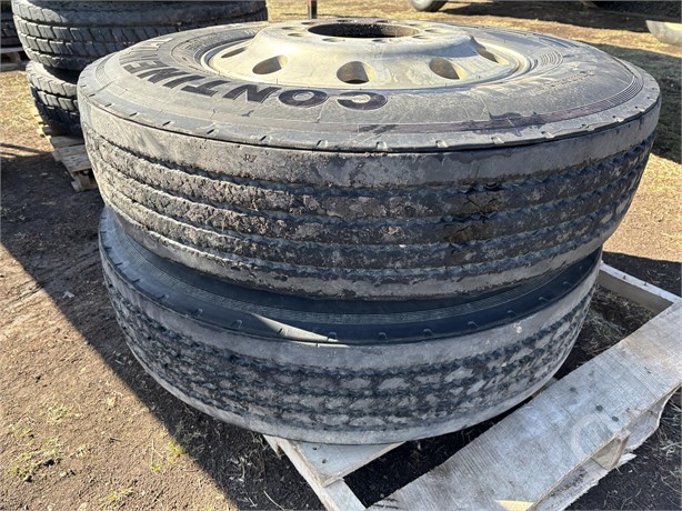 CONTINENTAL 11R24.5 Used Tyres Truck / Trailer Components auction results