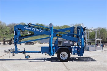 2023 GENIE TZ34/20 Used Trailer-Mounted Boom Lifts for hire