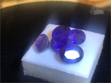 5 Lot 59ct Each Purple Sapphire Oval Other Items For Sale