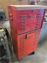 Sold at Auction: Like New 3 stack US General 27 tool box loaded with tools  and accessories and with keys