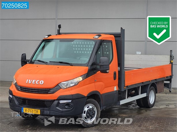 2018 IVECO DAILY 35C14 Used Pritschenwagen ohne Bordwänden zum verkauf