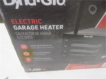 CEILING MOUNT HEATER DYNA GLO ELECTRIC  GARAGE HEATER Used Sporting Goods / Outdoor Recreation Personal Property / Household items auction results