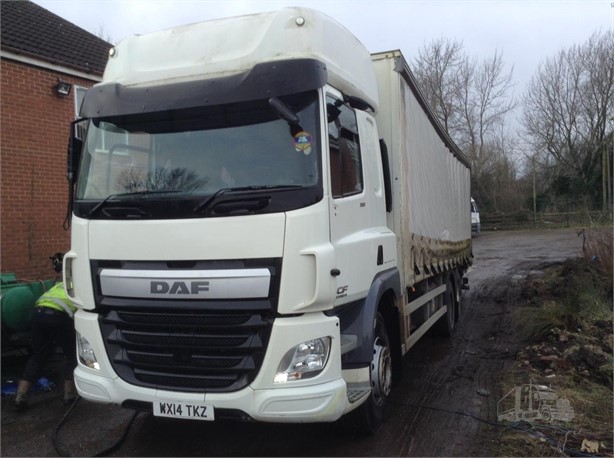 2014 DAF CF330 Used Curtain Side Trucks for sale