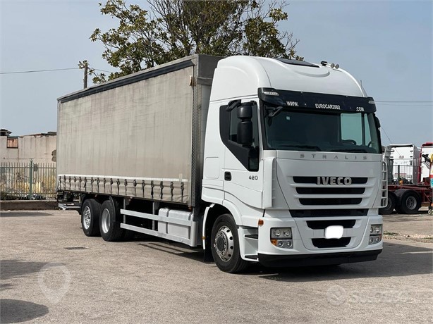 2007 IVECO STRALIS 420 Used Curtain Side Trucks for sale