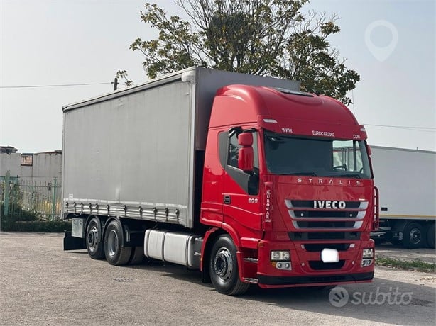 2011 IVECO STRALIS 500 Used Curtain Side Trucks for sale