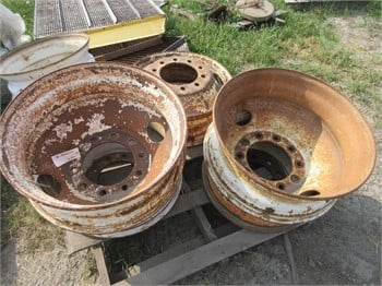 TRUCK RIMS HUB PILOT Used Wheel Truck / Trailer Components auction results