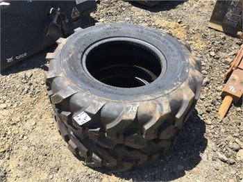 (2) UNUSED 12.5/80-18 SKID STEER TIRES. Used Other auction results