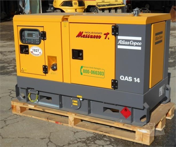 2015 ATLAS COPCO QAS14 Used Stationary Generators for hire