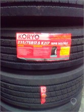 KORYO 235/75R17.5 TIRES & RIMS, 18 PLY New Tyres Truck / Trailer Components upcoming auctions