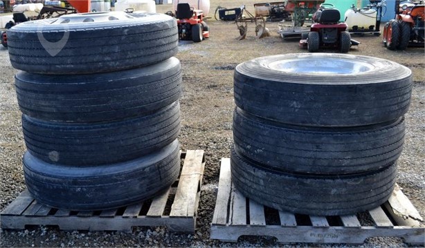 SEMI TIRES 11R24.5 Used Tyres Truck / Trailer Components auction results