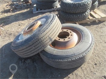 TRUCK TIRES AND RIMS 285/75R24.5 Used Wheel Truck / Trailer Components auction results