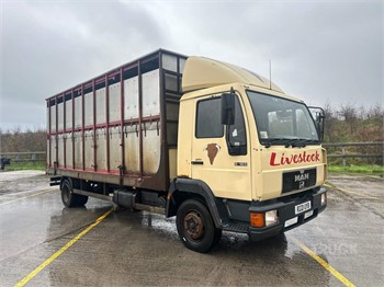 1997 MAN 8.163 Gebraucht Viehtransporter zum verkauf