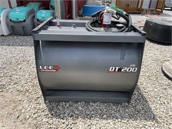  LEE>> DT 200/200 Gallon Diesel Fuel Tank w/ 20GPM Pump. Gray. :  Automotive