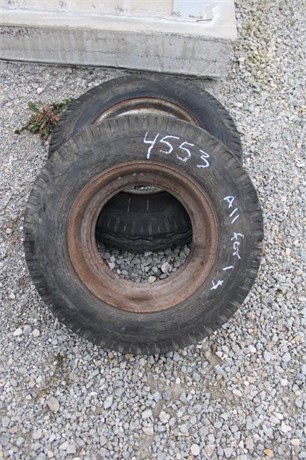 (2) TIRES AND RIMS 7 X 14.5  BOTH SELLS TOGETHER Used Other auction results