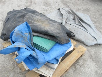 ASSORTED TARPS NUMEROUS Used Covers Outside Motorhome Motorhome Accessories auction results