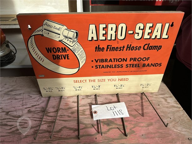 AERO-SEAL HOSE CLAMP DISPLAY Used Other auction results