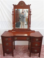 Vintage Harmony House Dresser Vanity With Mirror Henykat Auction