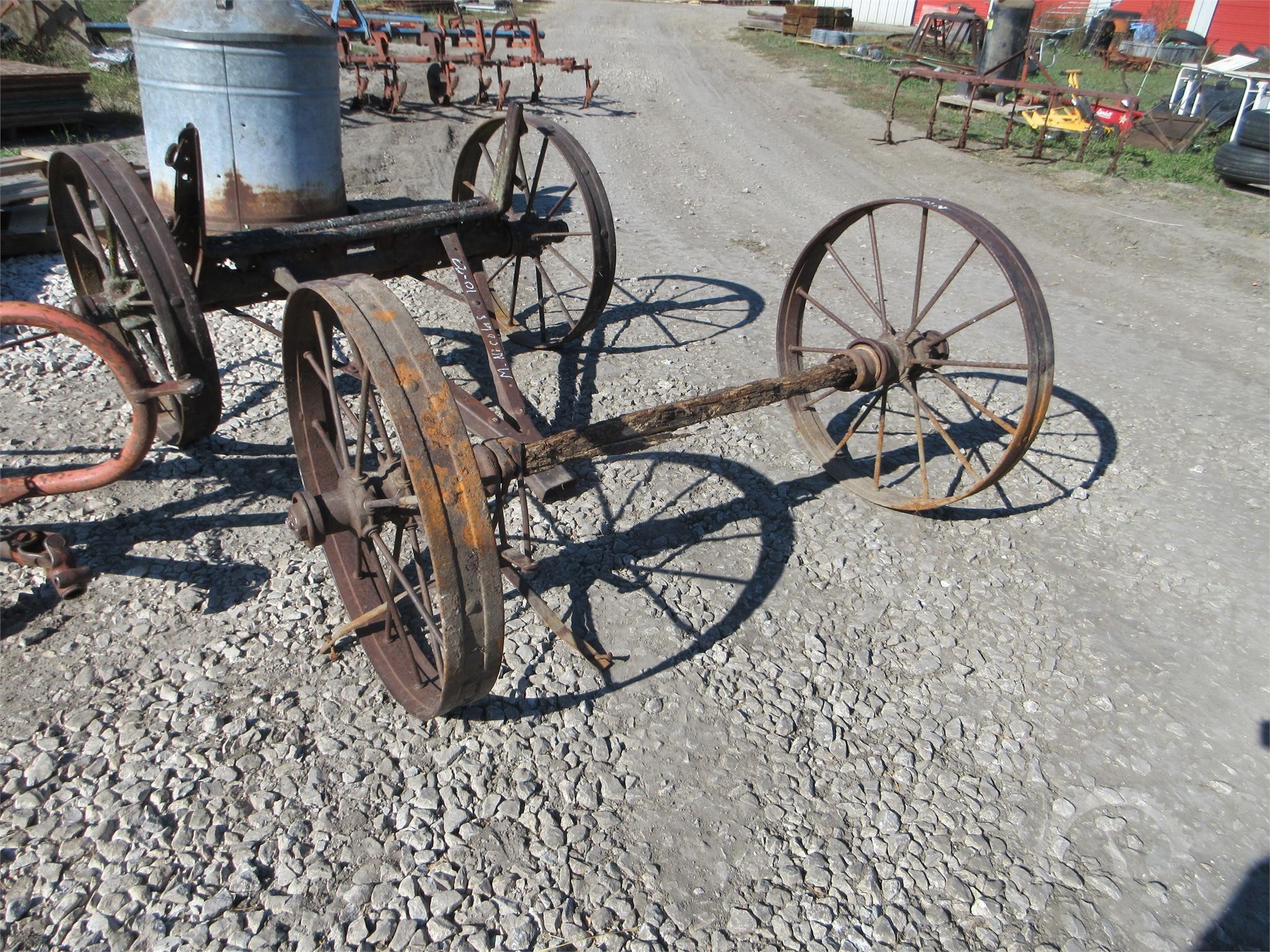 Horse Drawn Equipment Auction Results