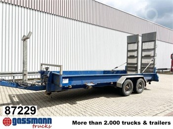 2006 OBERMAIER OS2-T1191W OS2-T1191W, HYDR. AUFFAHRRAMPEN Used Standard Flatbed Trailers for sale