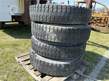 SEMI WHEELS & TIRES 11R 24.5 Used Tyres Truck / Trailer Components auction results