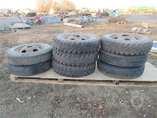 TRUCK TIRES 8.25-20 Used Wheel Truck / Trailer Components auction results