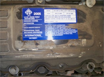 FORD 5NVXH06 Used Engine Truck / Trailer Components for sale