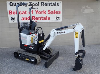 BOBCAT E10 Used Mini (up to 12,000 lbs) Excavators for hire