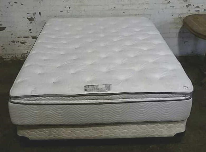 simmons madison pillowtop king mattress & box springs