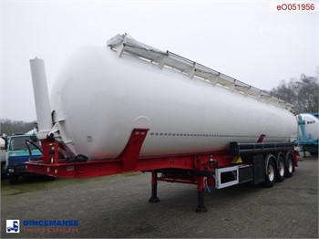 2015 FELDBINDER Powder tank alu 63 m3 (tipping) Gebraucht Pulver Tank / Silo-auflieger zum verkauf