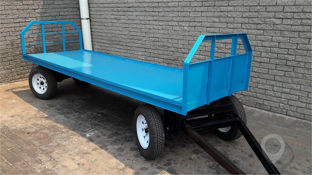 2024 CUSTOM TRAILER TWIN TURNTABLE TRAILER New Standard Flatbed Trailers for sale