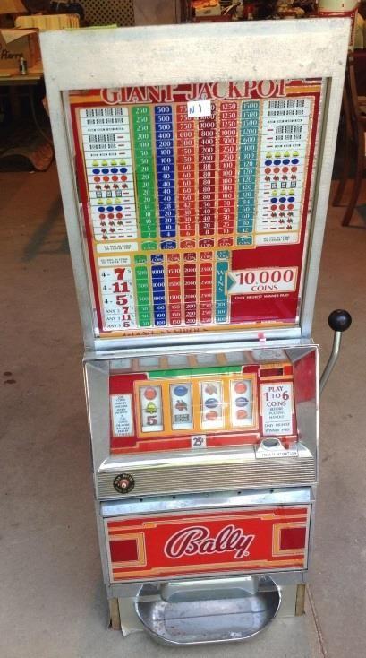 Bally slot machine model identifier