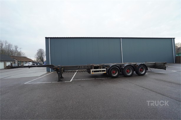 2004 PACTON 3 AXLE CONTAINER TRANSPORT TRAILER EXTENDABLE 45 F Used Andere zum verkauf