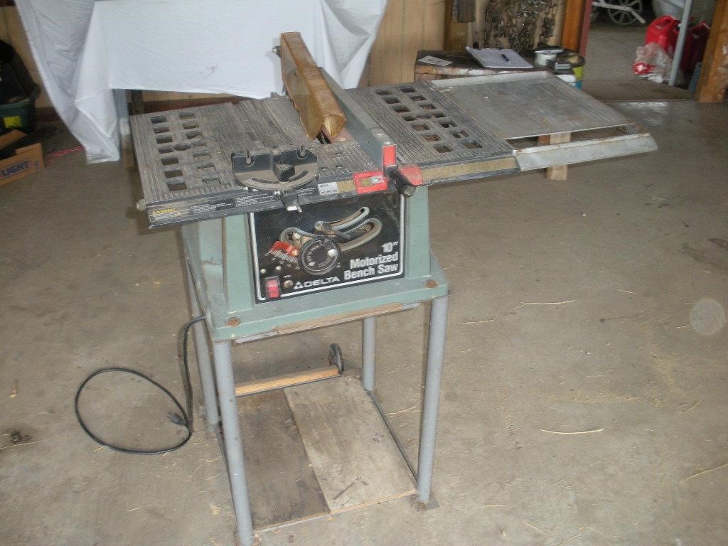 Delta 10 Inch Table Saw 36 510 Reeds Auction Company