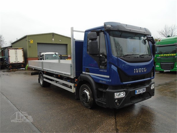 2017 IVECO EUROCARGO 120-210 Used Dropside Flatbed Trucks for sale
