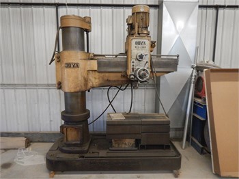 OOYA RE2-1300 4' X 13" RADIAL ARM DRILL Used Machining Tools Shop / Warehouse for sale