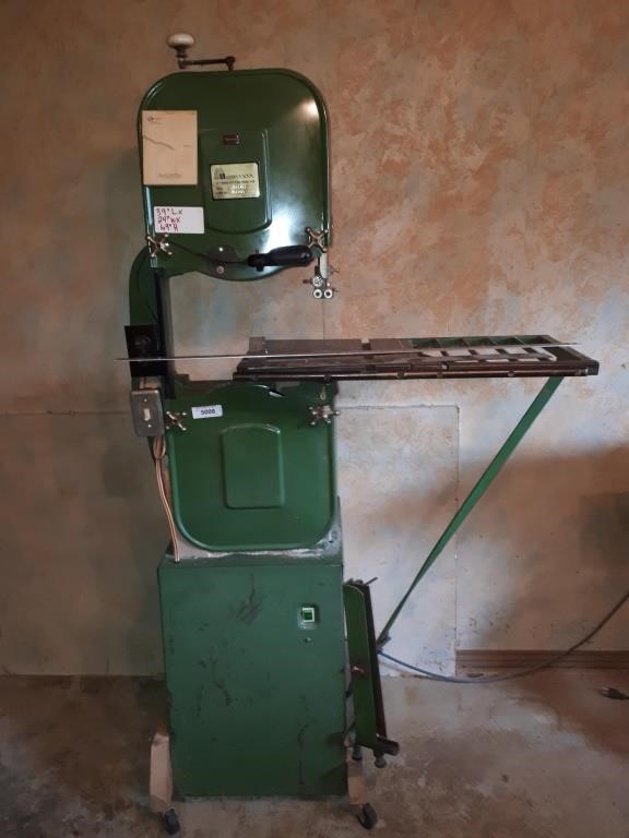 Gerry s tool 14 wood cutting band saw HiBid Auctions 