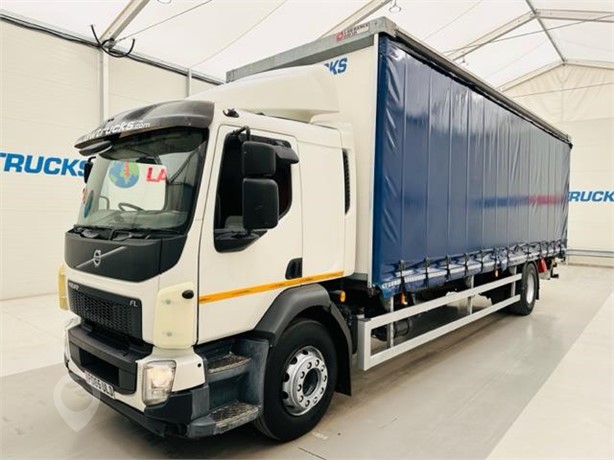 2015 VOLVO FE280 Used Curtain Side Trucks for sale