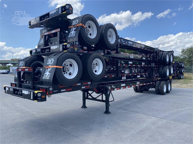 2023 CIMC 12.19 m x 243.84 cm New Skeletal Trailers for hire