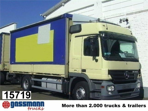 2007 MERCEDES-BENZ ACTROS 1846 Used Dropside Flatbed Trucks for sale