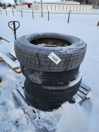 TIRES 255/70R22.5 Used Tyres Truck / Trailer Components auction results