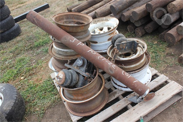 PALLET OF RIMS ASSORTED PALLET FULL Used Wheel Truck / Trailer Components auction results